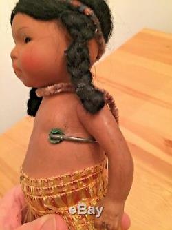 10 Heubach German Doll 444 Mulatto African American Black BV$650 Great Cond