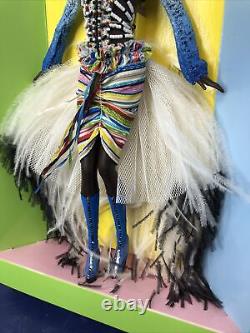 12 Mattel Barbie Doll Byron Lars Treasures Of Africa MBILI 2002 AA MINT NRFB