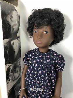 16 Vintage Sasha Doll #118 Cora Flower Dress Brunette Brown Eyes Girl AA MIB