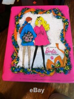 1966 African American Twist And Turn Barbie 1968 Case Vintage Clothes Accesories