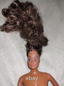 1966 Mattel Black African American Doll Barbie Twist & Turn Stunning Excellent