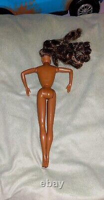 1966 Mattel Black African American Doll Barbie Twist & Turn Stunning Excellent