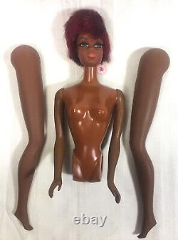 1968 Barbie, 1st Af. American Talking, CHRISTIE, Eyelashes, Bendable Legs (MUTE)
