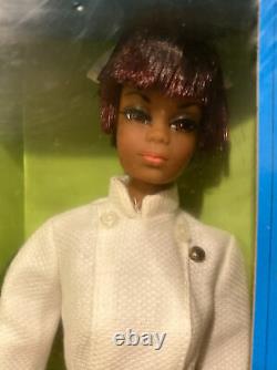 1968 Mattel JULIA AA Barbie Doll TNT Rooted Eyelashes NRFB Japan Diahann Carroll