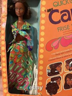 1974 Mattel 7291 Quick Curl Cara Frise Vite Barbie Friend AA in Original Box