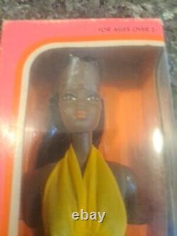 1975 Malibu Christie Mattel 7745 NRFB Barbie African American Box In VGC