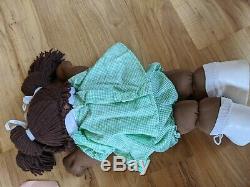 1978 1982 Xavier Roberts Cabbage Patch African American Coleco Doll Withbirth Cert
