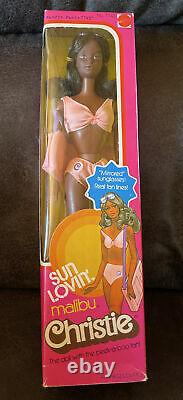 1978 Sun Lovin' Malibu Christie BARBIE Mattel #7745 NIB