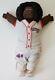 1978 Xavier Roberts Signed African American Little People Soft Sculpture Doll