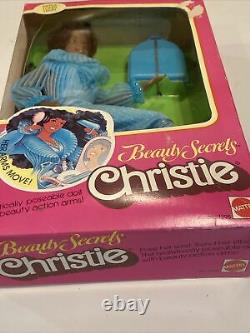 1979 beauty secrets Christie Barbie doll No1295 NRFB Mattel NIB HTF Sealed