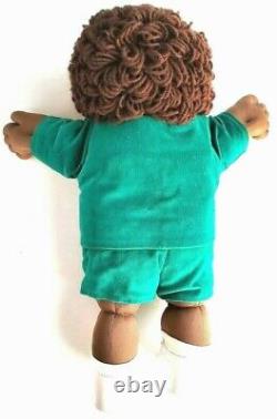 1980s Vintage Cabbage Patch Kids African American Twins Green Dolls Boy Girl