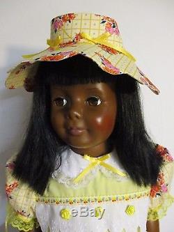 1981 IDEAL 35 Patti Playpal Doll, African American, Black Hair, Brown Eyes