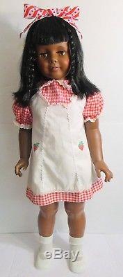 1981 Ideal African American Patti Playpal Doll, Black Hair, Brown Eyes