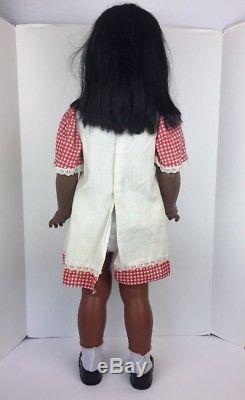1981 Ideal Patti Playpal Doll, 35 African American Plaid Dress 35-5 G-35 H-346