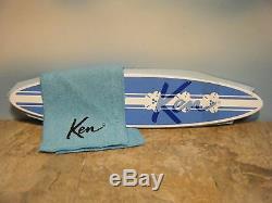1981 Sunsational Aa Ken Doll, Gaw Wave Runner Ken Fashion & Surf Board