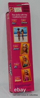 1981 Sunsational Malibu Black AA Ken BARBIE Mattel 3849 NRFB Vintage Nice box
