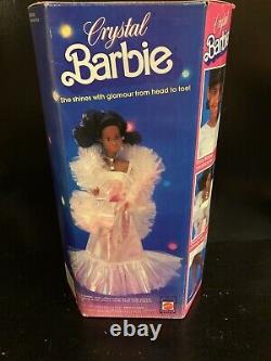 1983 CRYSTAL Barbie Doll African American Mattel 4859 NRFB Superstar Era NEW