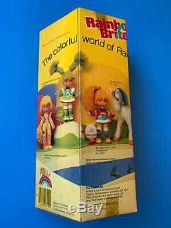1983 Mattel 7549 Indigo & Hammy Sprite Rainbow Brite Doll New In Box
