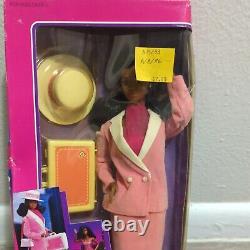 1984 African American Day-To-Night Barbie Doll #7945 Mattel Vintage yellowish