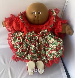1984 Cabbage Patch Little People Soft Sculpture African American Girl Doll COA