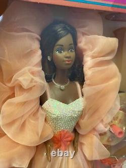 1984 Peaches'n Cream African American Barbie Doll NRFB NIB #9516 Lt Box Wear