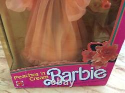 1984 Peaches'n Cream Barbie 9516 Original Box Unopened