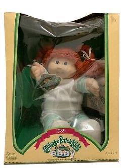 1985 Coleco Cabbage Patch Kids Doll Kali Georgia Red Hair NRFB