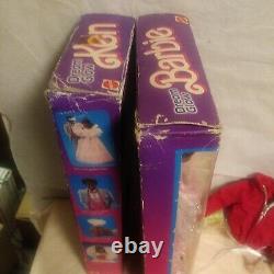 1985 Dream Glow African American Barbie & Ken Dolls Sealed Boxes With Issues