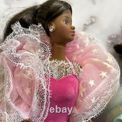 1985 Dream Glow Barbie & Magic Moves African American AA EUC
