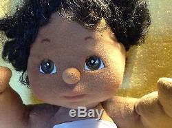 1985 Mattel MY CHILD African American Twin Dolls
