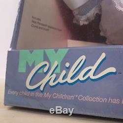 1985 Mattel My Child Doll New In Box African American Black Hair Brown Eyes