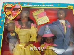1985 NOS Mattel The Heart Family Surprise Party African American
