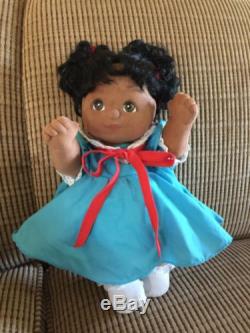 1985 Ventage My child Black Brown African American doll with brown eyes Mattel