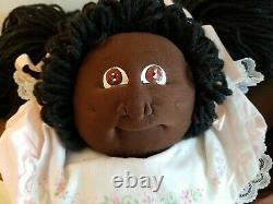 1986 CABBAGE PATCH KIDS 22 Little People Soft Sculpture TWINS, African American