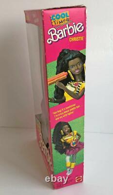 1988 Cool Times CHRISTIE African American Barbie Doll Mattel 3217 NRFB New