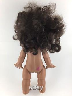 1990 Galoob Baby Face Doll So Funny Natalie Black African American LGTI #5 Gown