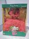 1990 Happy Holiday Barbie African American Doll Christmas Decor Pink Dress NRFB