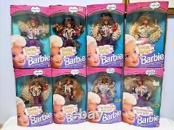 1991 Barbie Teen Talk Doll LOT OF 8 New And Used, Foreign German Version