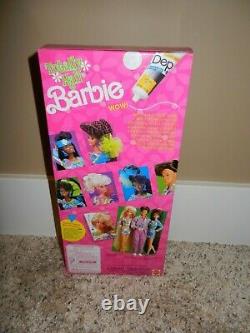 1991 Totally Hair Barbie #5948 Black African American Version Nrfb Htf