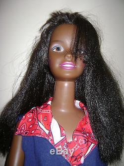 1992 My Size Barbie Doll 3 Feet Tall Dressed African American Black Hair Rare