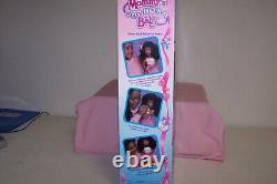1992 Tyco Mommy's Having A Baby Pregnant Doll 18 NIB Vintage African American