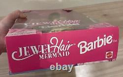 1995 Barbie Jewel Hair Mermaid African American Doll Longest Hair Evernew