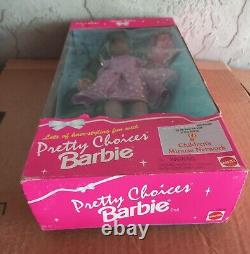 1996 Barbie Pretty Choices African American Version New In Box