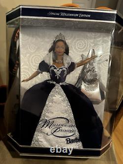 1999 First Release Millennium Princess Barbie African American 23995 NIB