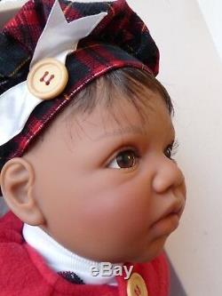 19African American black Lee Middleton Little Scottie Reva Schick baby boy doll