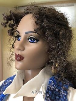 19 CED Fashion Doll Antiquing Constance Pottery 23/300 Black Curls AA MIB #O