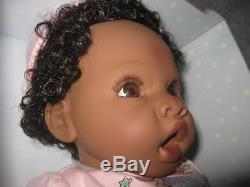 19 Lee Middleton African American Cuddle Baby Doll ANGEL LOVE Newborn Nursery