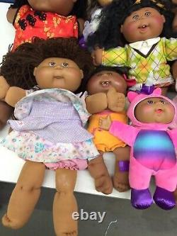 19 VTG & Modern CPK Cabbage Patch Black African American Dolls 80s 90s 00s Used