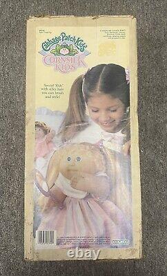 1st Edition 1986 NIB African American Girl Cornsilk Cabbage Patch Kid RARE