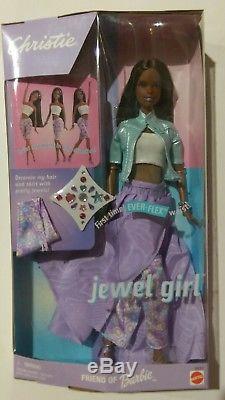 2000 JEWEL GIRL CHRISTIE Barbie Doll African American #28067